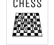 Coloriage Th&egrave;me d'&eacute;checs