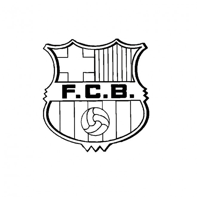 Coloriage Logo De Foot Gratuit à Imprimer