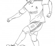 Coloriage Foot Cristiano Ronaldo