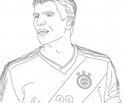 Coloriage Football Bouffon