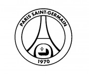 Coloriage Football Paris Saint Germain