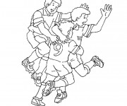 Coloriage La Joie Foot