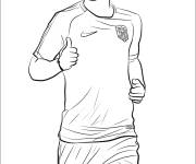 Coloriage Footballeur Antoine Griezmann