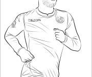 Coloriage Footballeur Dries Mertens
