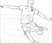 Coloriage Footballeur Gabriel Jesus