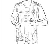 Coloriage Footballeur Paulo Dybala