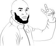 Coloriage Footballeur Romelu Lukaku
