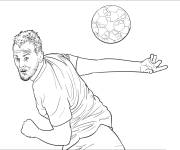 Coloriage Footballeur Semih Kaya