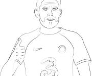 Coloriage Le footballeur Jorginho