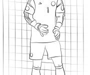 Coloriage Manuel Neuer