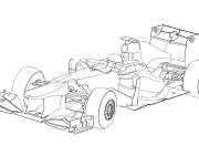 Coloriage Alfa Romeo Formule 1