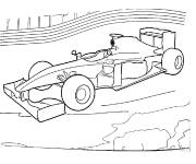 Coloriage Formule 1 maternelle