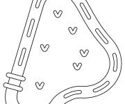 Coloriage et dessins gratuit Piste de course de Formule 1 à imprimer