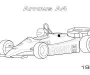 Coloriage et dessins gratuit Voiture Arrows A4 1982 de Formule 1 à imprimer