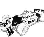 Coloriage Voiture de Formule1