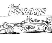 Coloriage Voiture de jeux vid&eacute;o