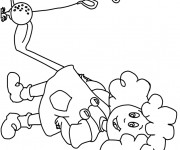 Coloriage petite Golfeuse