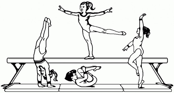 Coloriage L encha nement Gymnastique Dessin Gratuit Imprimer Coloriage L encha nement Gymnastique Dessin Gratuit Imprimer
