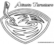 Coloriage Équipe de Hockey Atlanta Thrashers