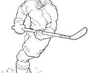 Coloriage LNH 77