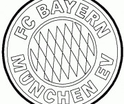 Coloriage Club Fc Bayern de Bundesliga