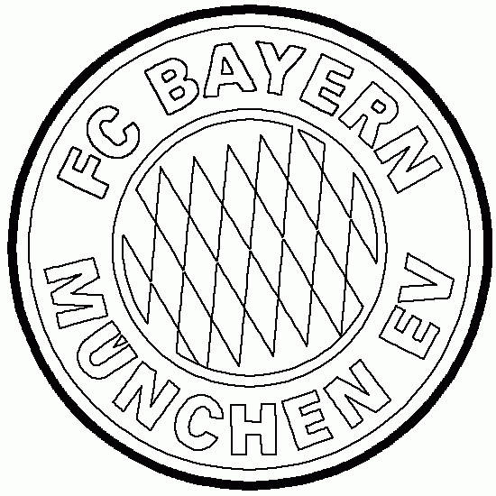 Coloriage et dessins gratuits Club Fc Bayern de Bundesliga à imprimer
