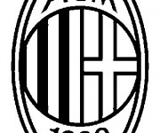 Coloriage Le Logo de A.C Milan