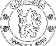Coloriage Logo de Chelsea