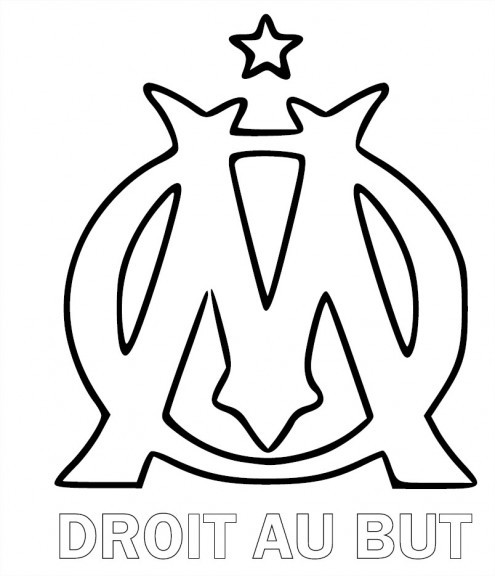 Coloriage Logo de Foot 20 dessin gratuit à imprimer