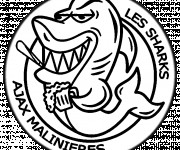 Coloriage Logo de Foot Ajax Malinieres