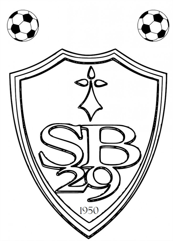 Coloriage Logo De Foot En Couleur Dessin Gratuit Imprimer