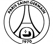 Coloriage Logo PSG