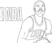 Coloriage Affiche NBA
