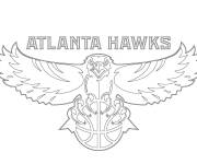 Coloriage Atlanta Hawks de NBA