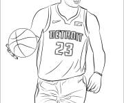 Coloriage Blake Griffin de la NBA