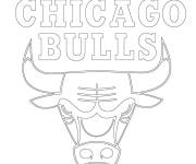 Coloriage Club Chicago Bulls NBA