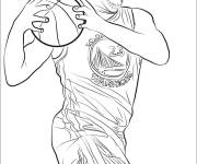 Coloriage Draymond Green de la NBA
