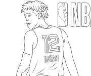 Coloriage Ja Morant de NBA