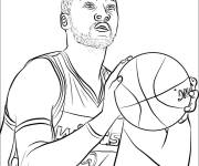 Coloriage John Wall de la NBA