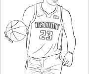Coloriage Joueur Blake Griffon de la NBA