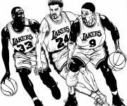 Coloriage Joueurs classiques de la NBA