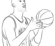 Coloriage Kevin Garnett de la NBA