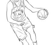 Coloriage Klay Thompson de la NBA