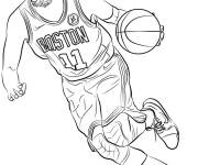Coloriage Kyrie Irving de la NBA