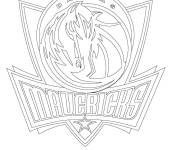 Coloriage Logo de club de la NBA