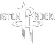 Coloriage et dessins gratuit Logo de Houston Rockets de la NBA à imprimer