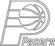 Coloriage et dessins gratuit Pacers de la NBA à imprimer
