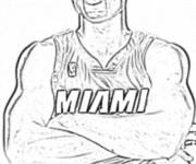 Coloriage Photo de Star de Miami