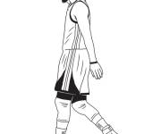 Coloriage Portrait de Stephen Curry