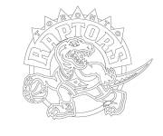 Coloriage Raptors de NBA